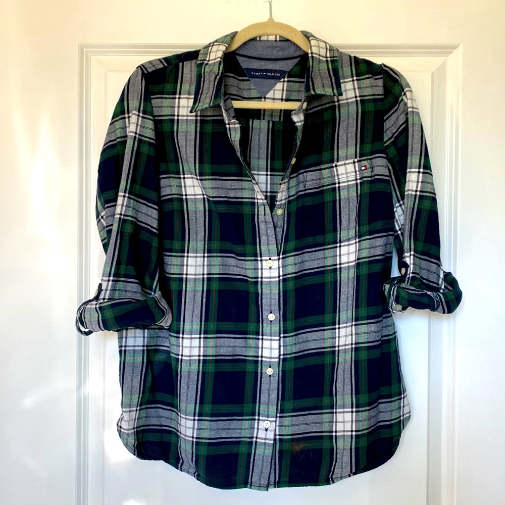 Tommy Hilfiger Plaid Button-up Shirt